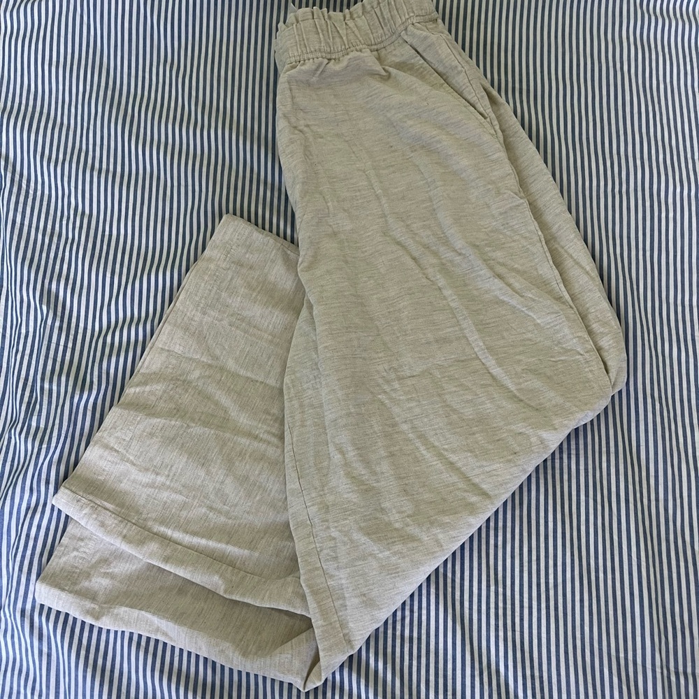 Madewell wide leg pull on cords